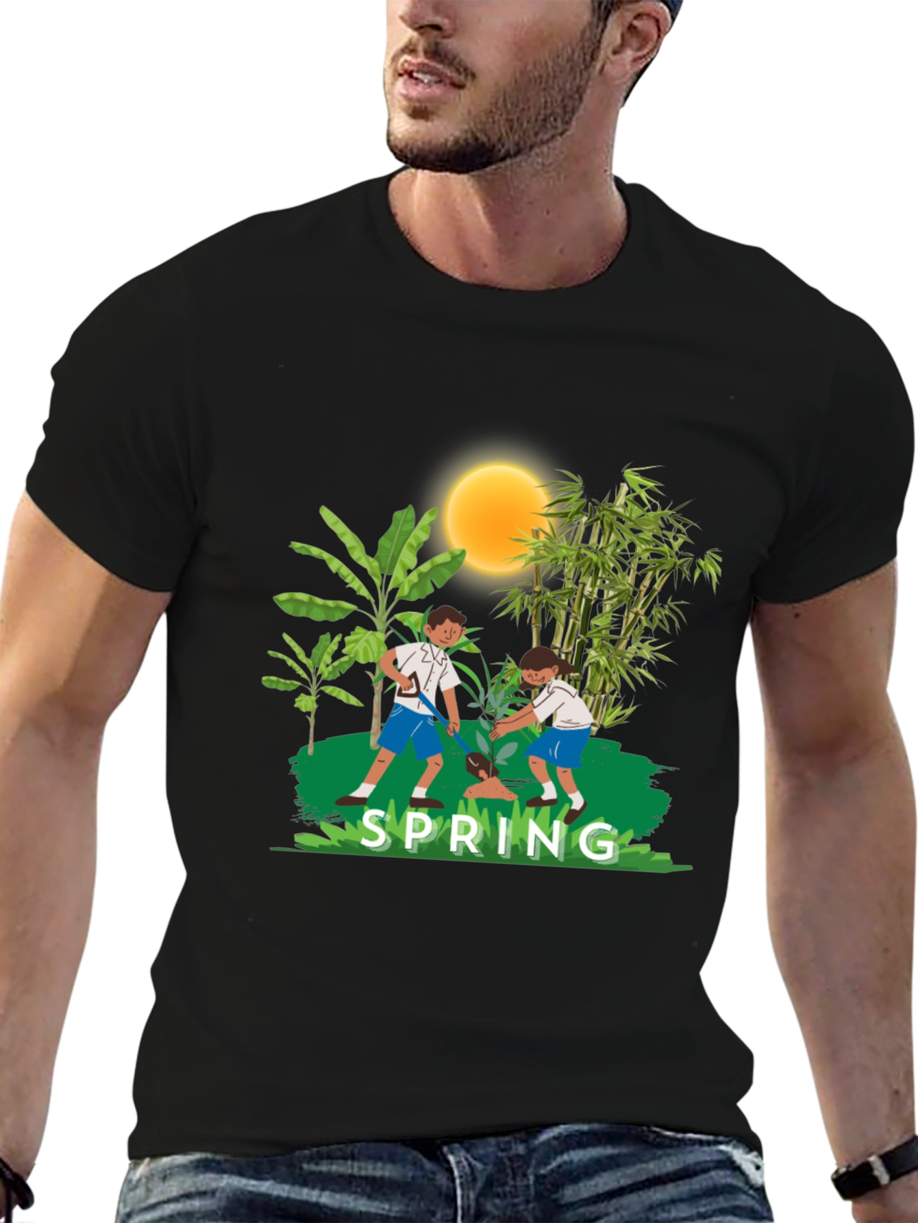 Spring Planting T-Shirt - Nature Theme