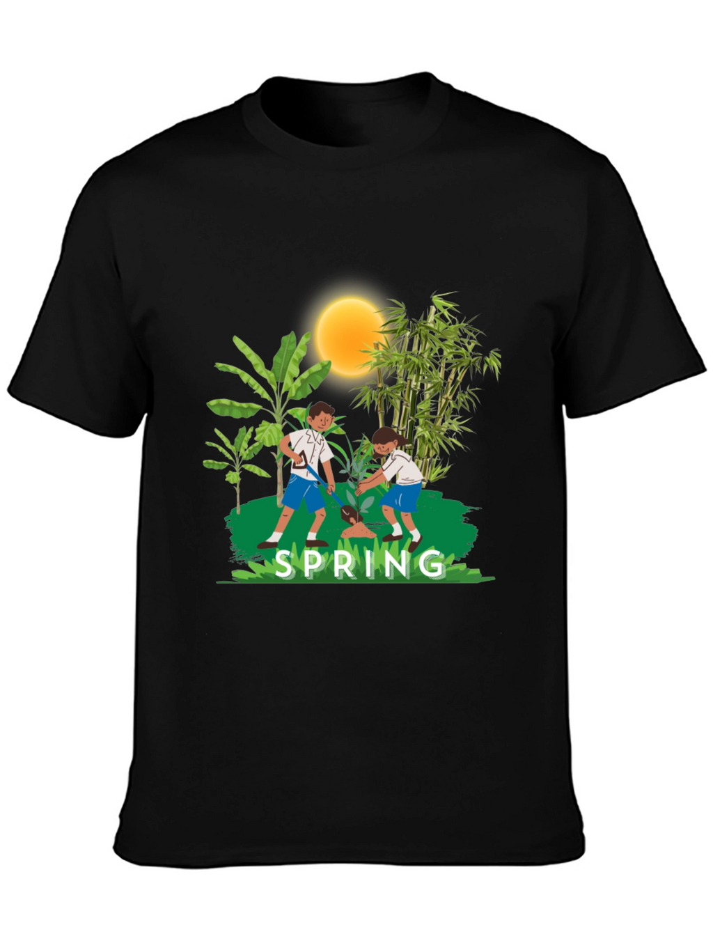 Spring Planting T-Shirt - Nature Theme