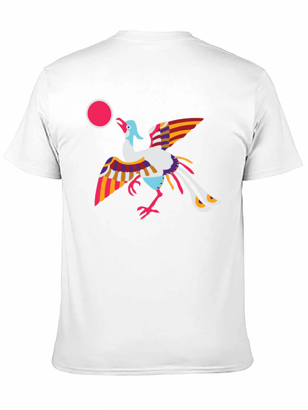 Vibrant Bird Graphic Tee - Stylish & Unique