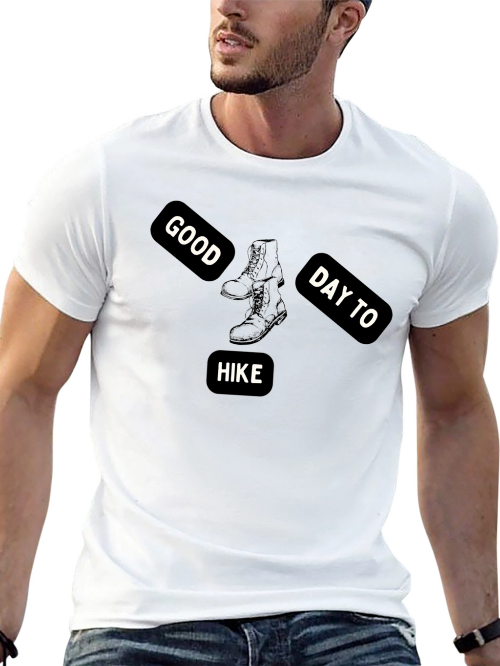 Good Day to Hike Black T-Shirt