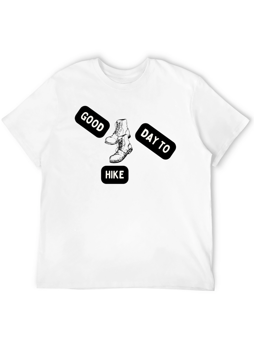 Good Day to Hike Black T-Shirt