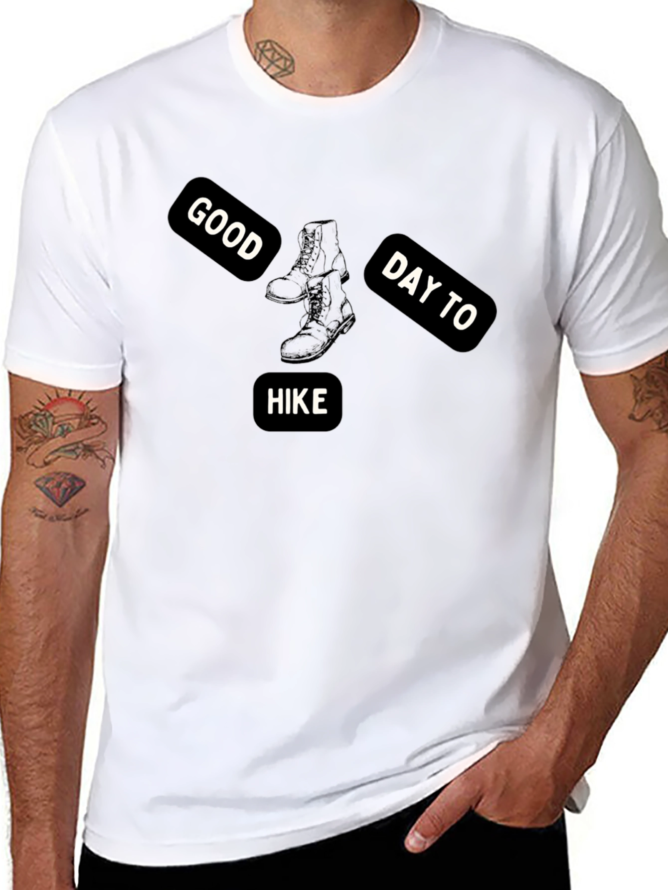 Good Day to Hike Black T-Shirt