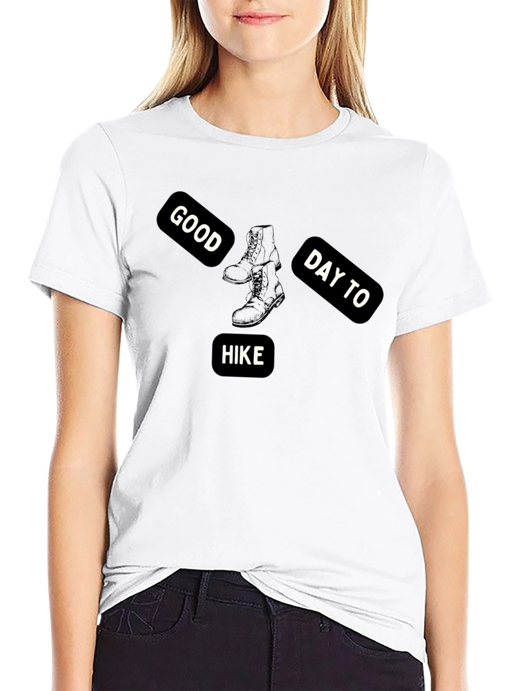 Good Day to Hike Black T-Shirt