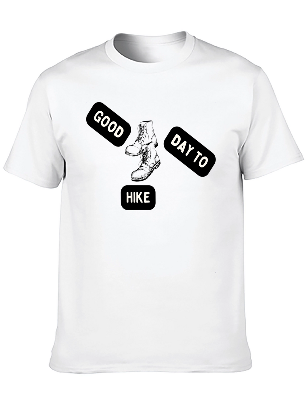 Good Day to Hike Black T-Shirt
