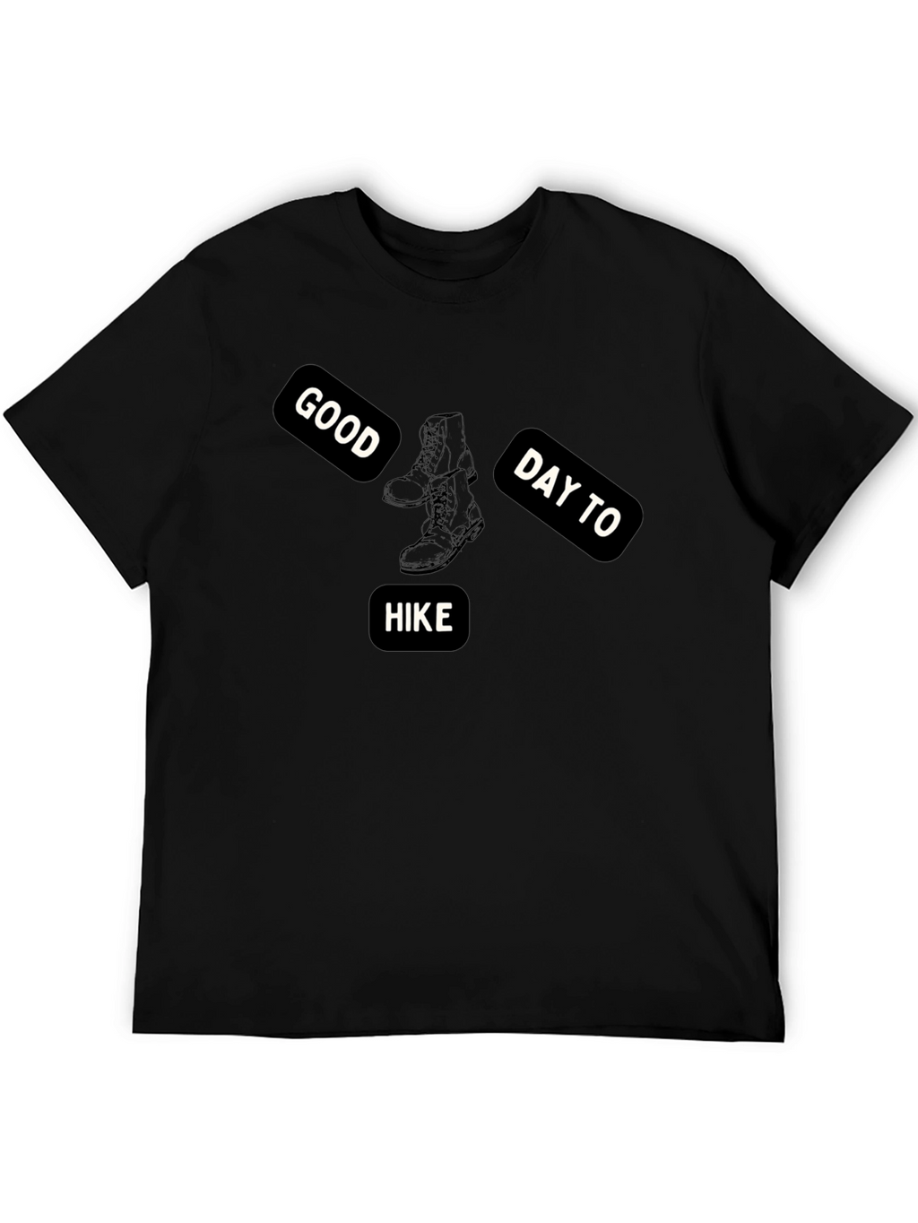 Good Day to Hike Black T-Shirt