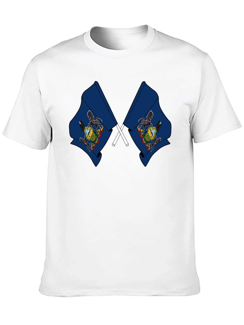 Pennsylvania Flag T-Shirt - State Pride Tee