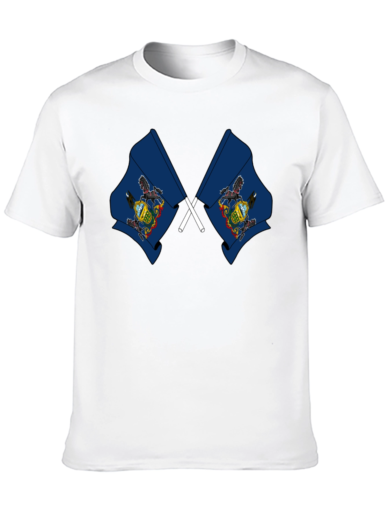 Pennsylvania Flag T-Shirt - State Pride Tee