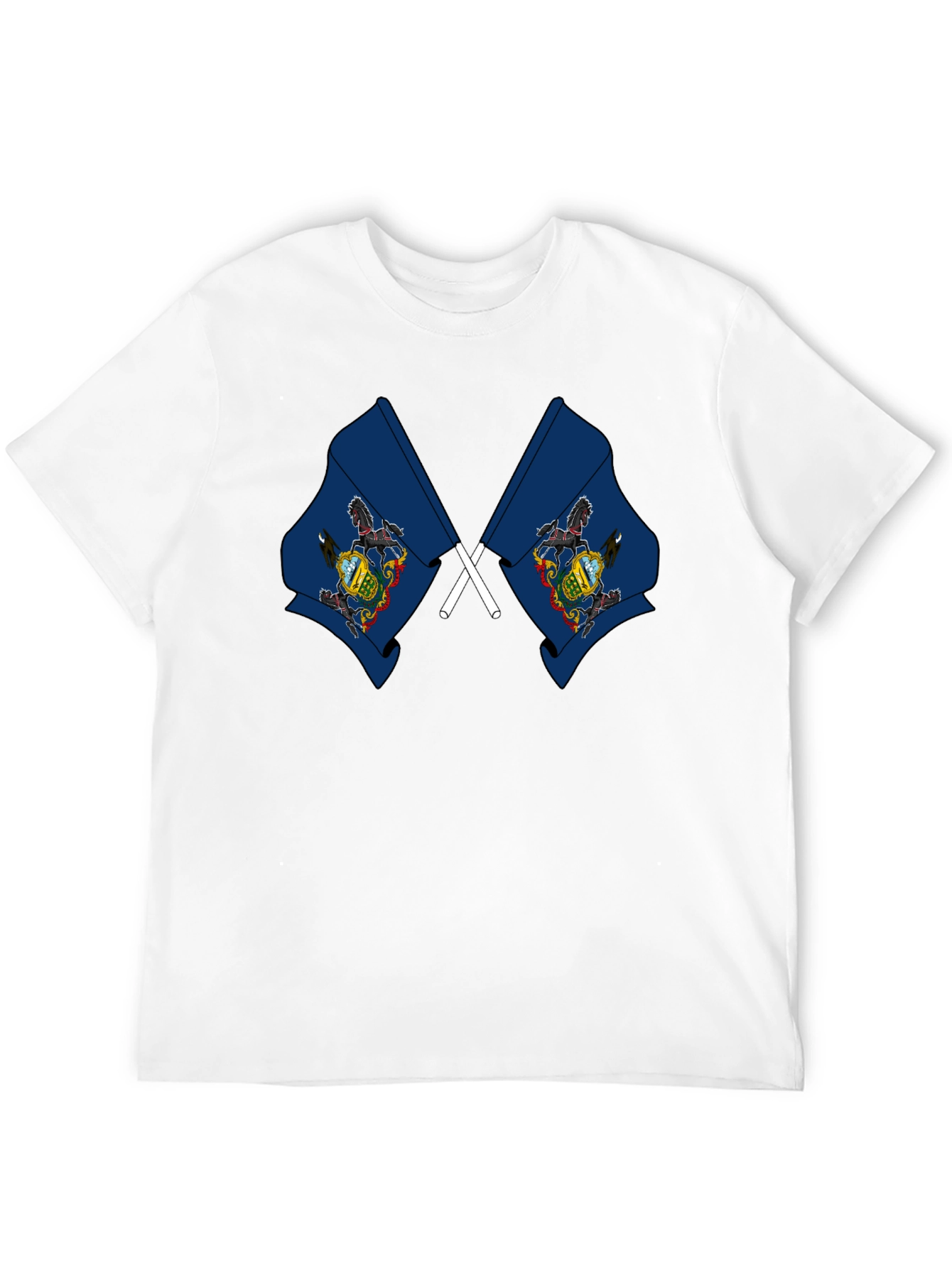Pennsylvania Flag T-Shirt - State Pride Tee