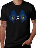 Pennsylvania Flag T-Shirt - State Pride Tee