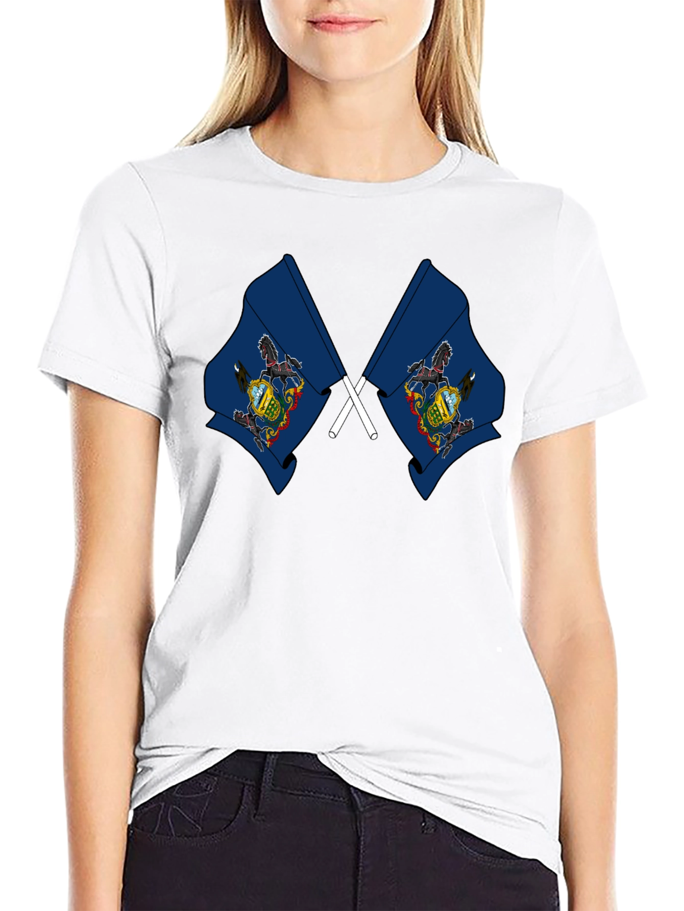 Pennsylvania Flag T-Shirt - State Pride Tee