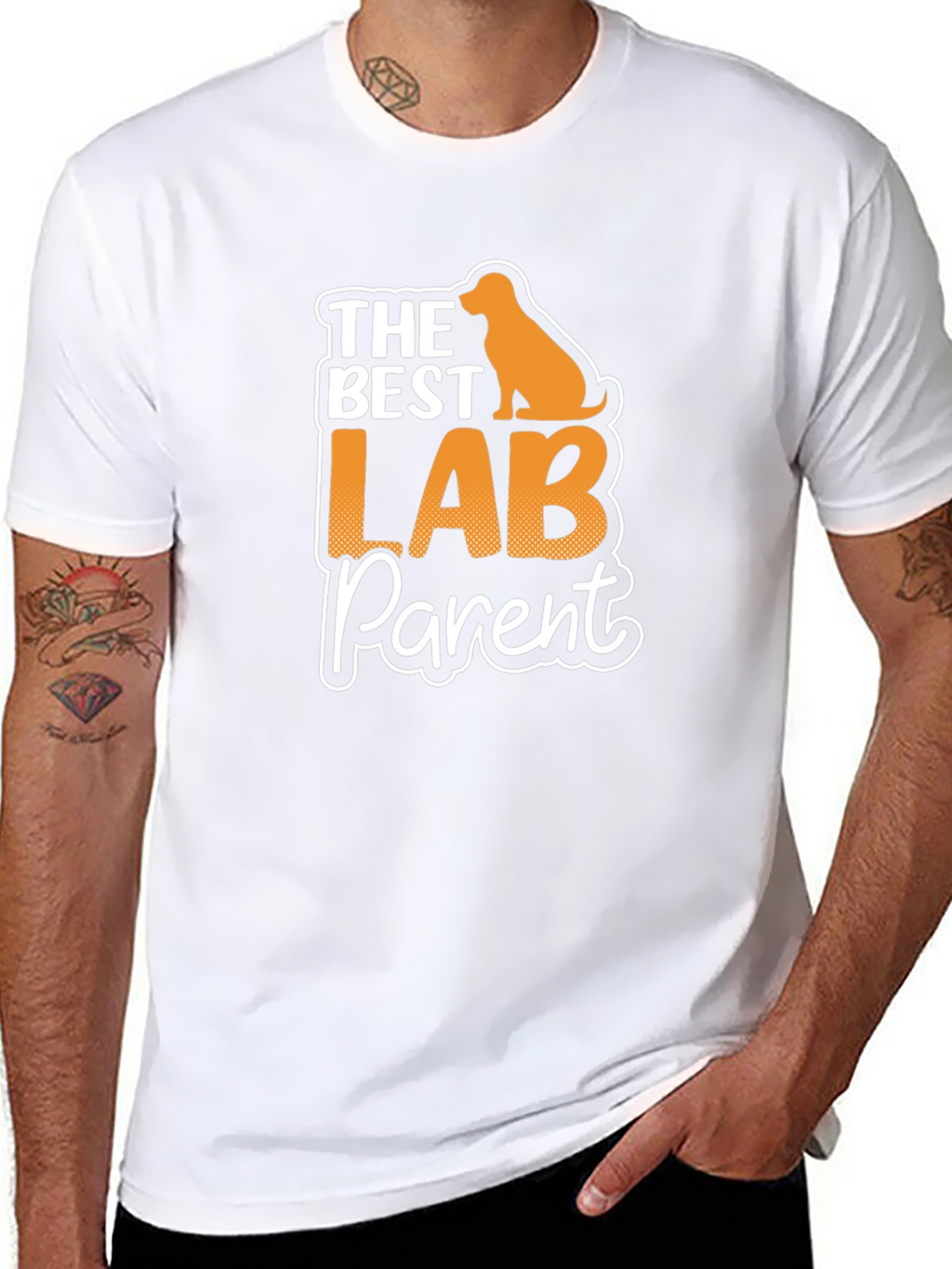 Best Lab Parent Black T-Shirt