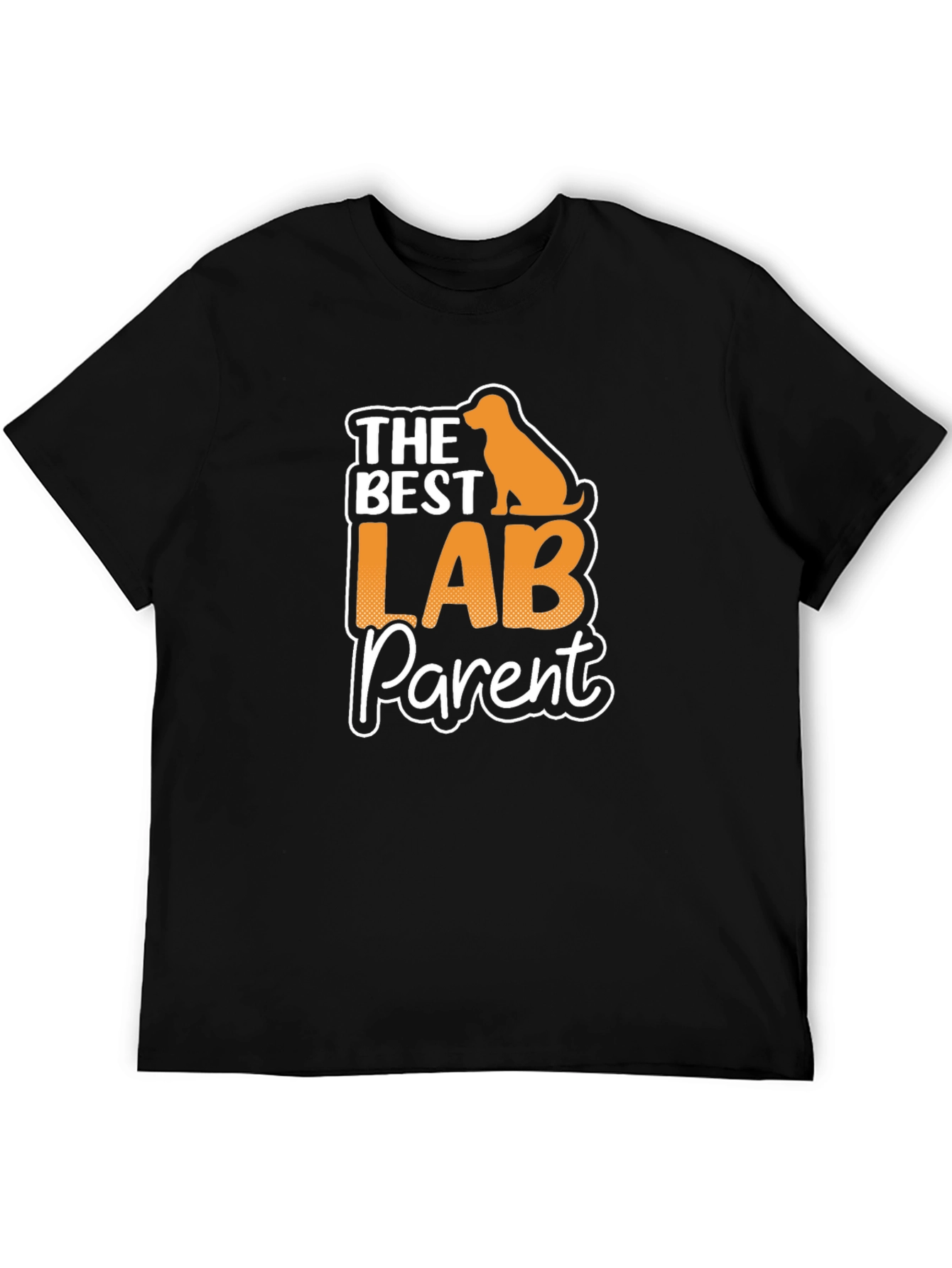 Best Lab Parent Black T-Shirt