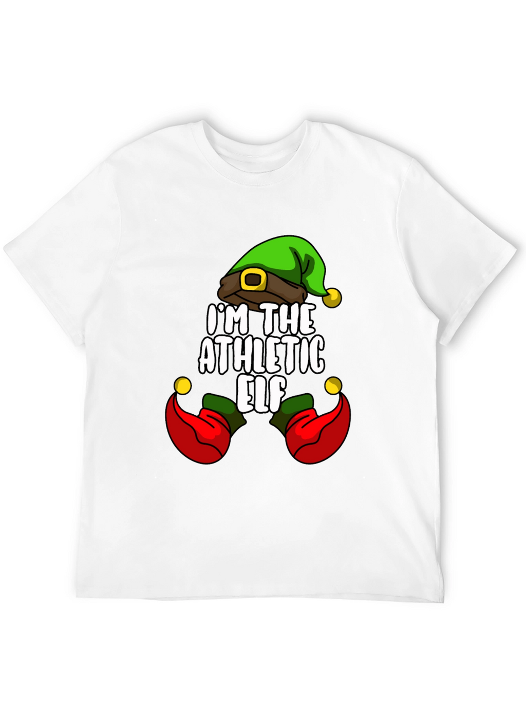 Athletic Elf Christmas T-Shirt