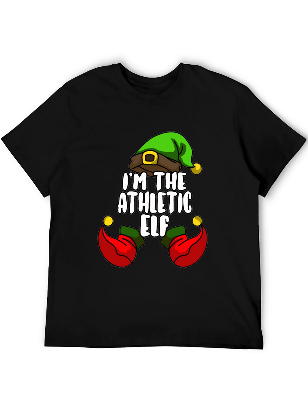 Athletic Elf Christmas T-Shirt