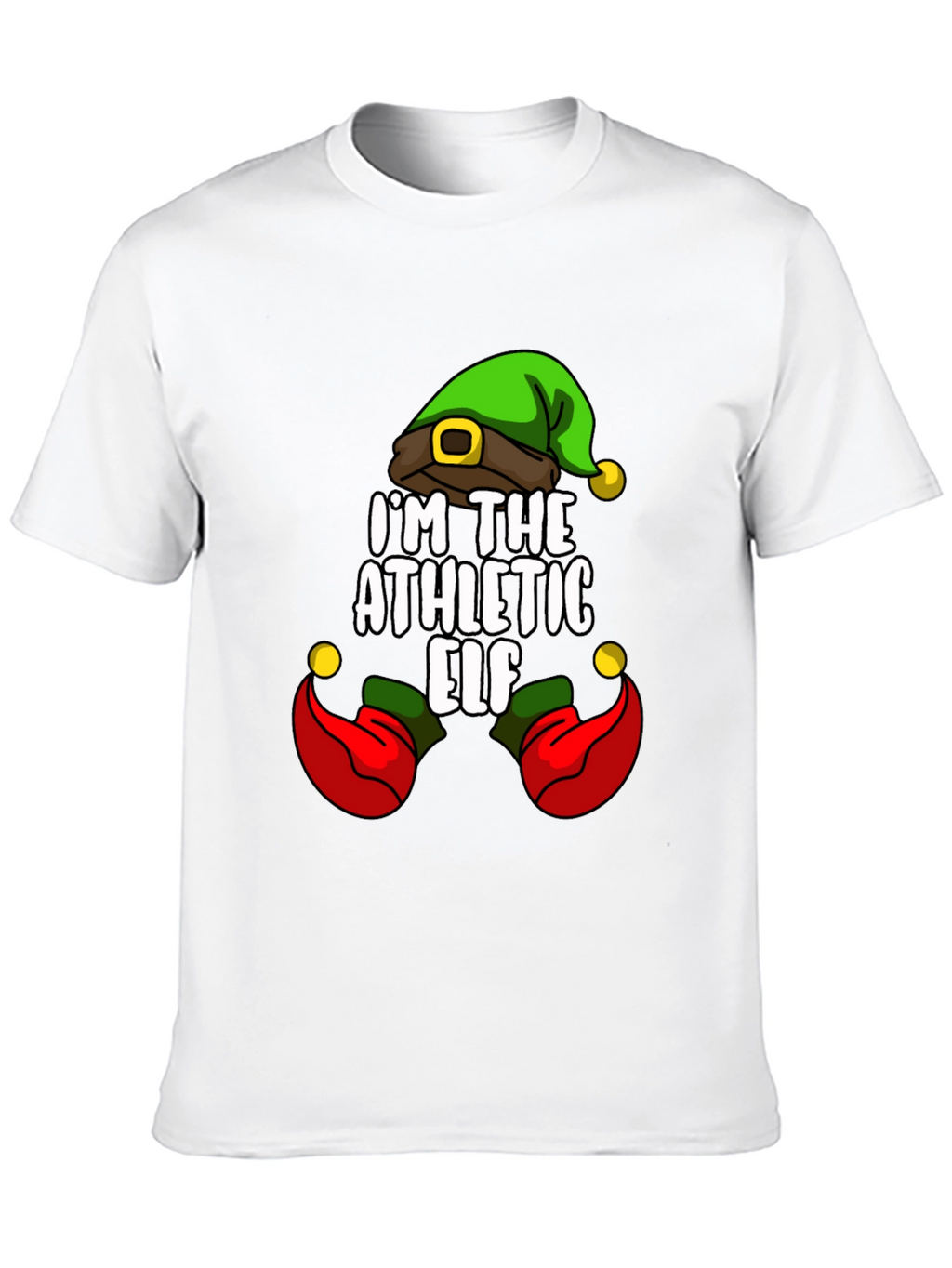 Athletic Elf Christmas T-Shirt
