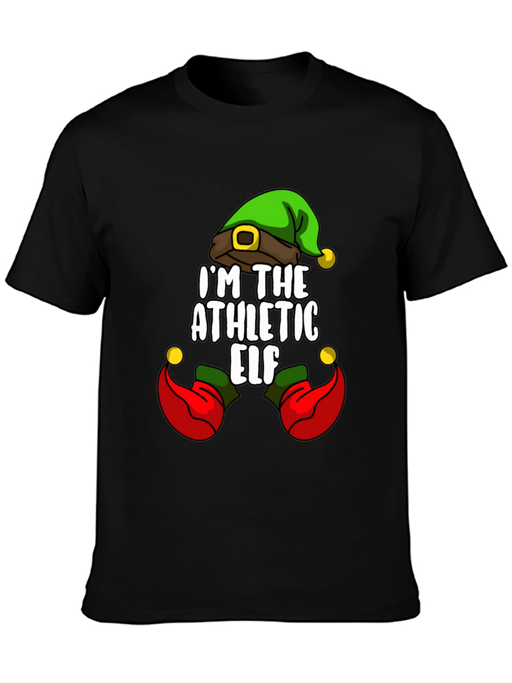 Athletic Elf Christmas T-Shirt