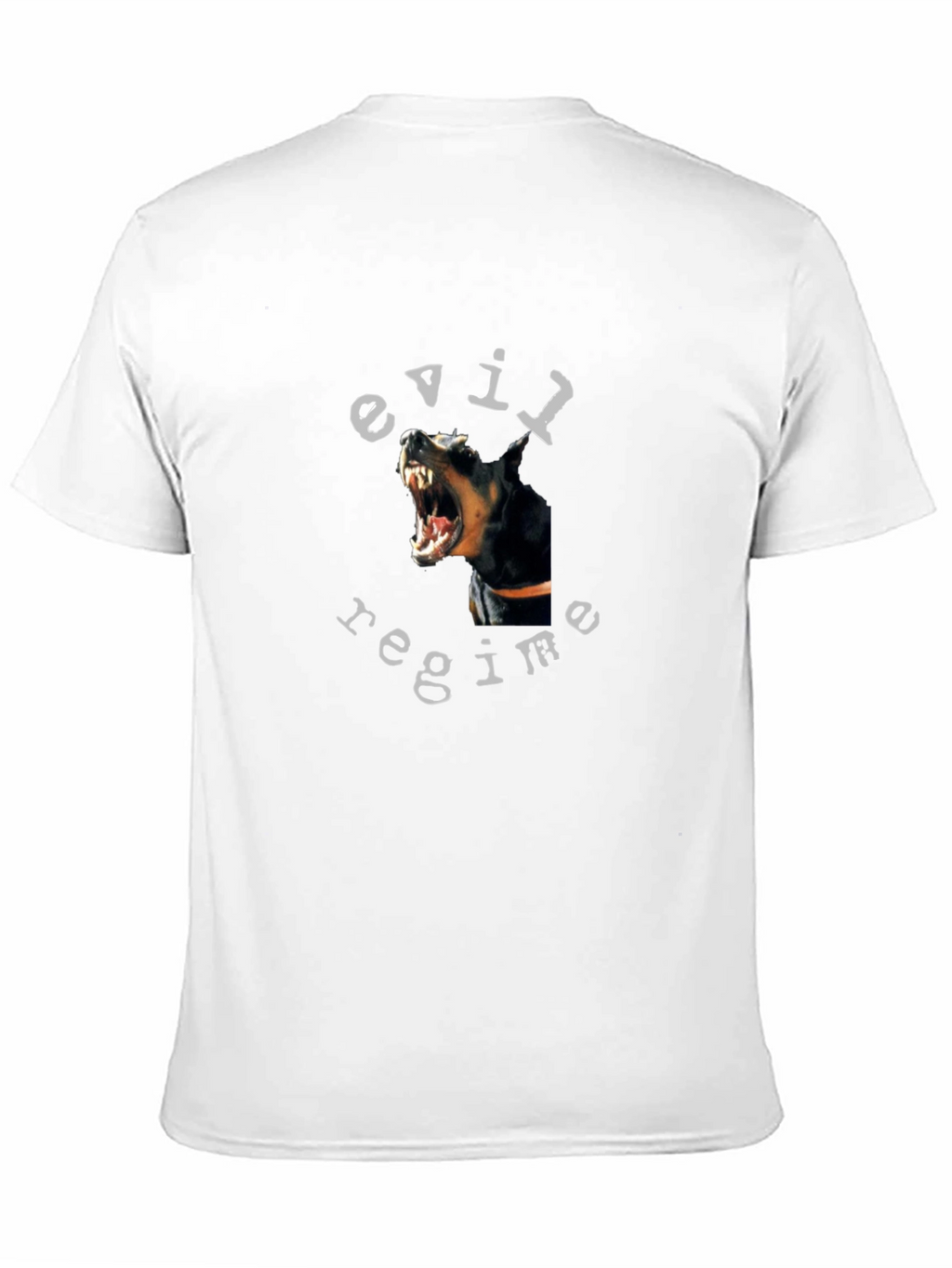 Evil Regime Dog T-Shirt - Graphic Print