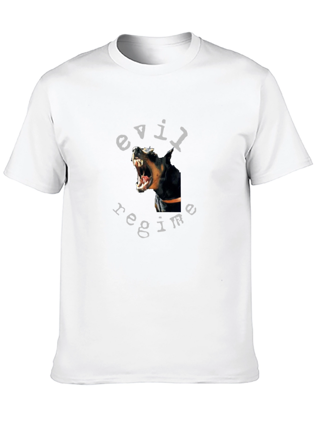 Evil Regime Dog T-Shirt - Graphic Print