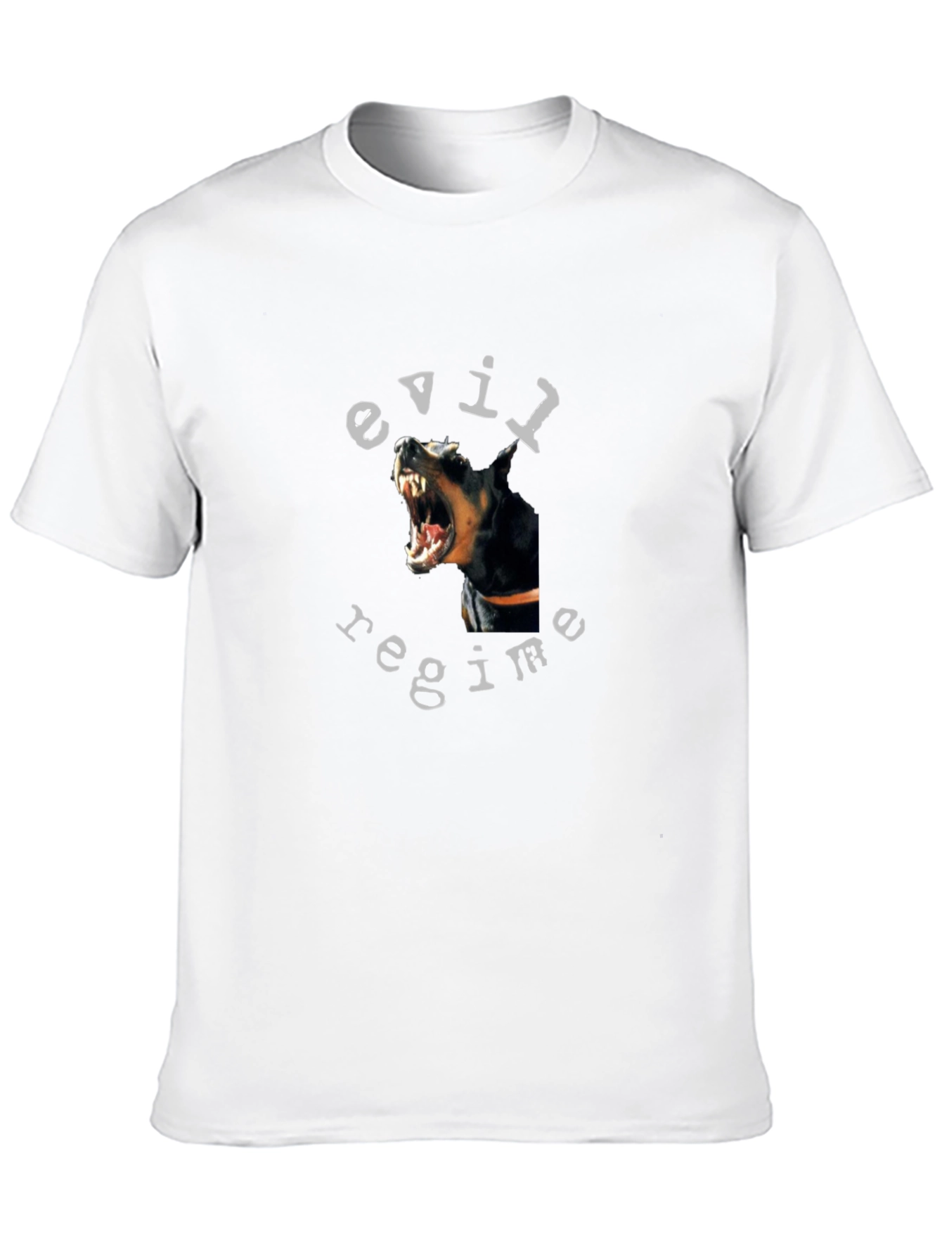 Evil Regime Dog T-Shirt - Graphic Print