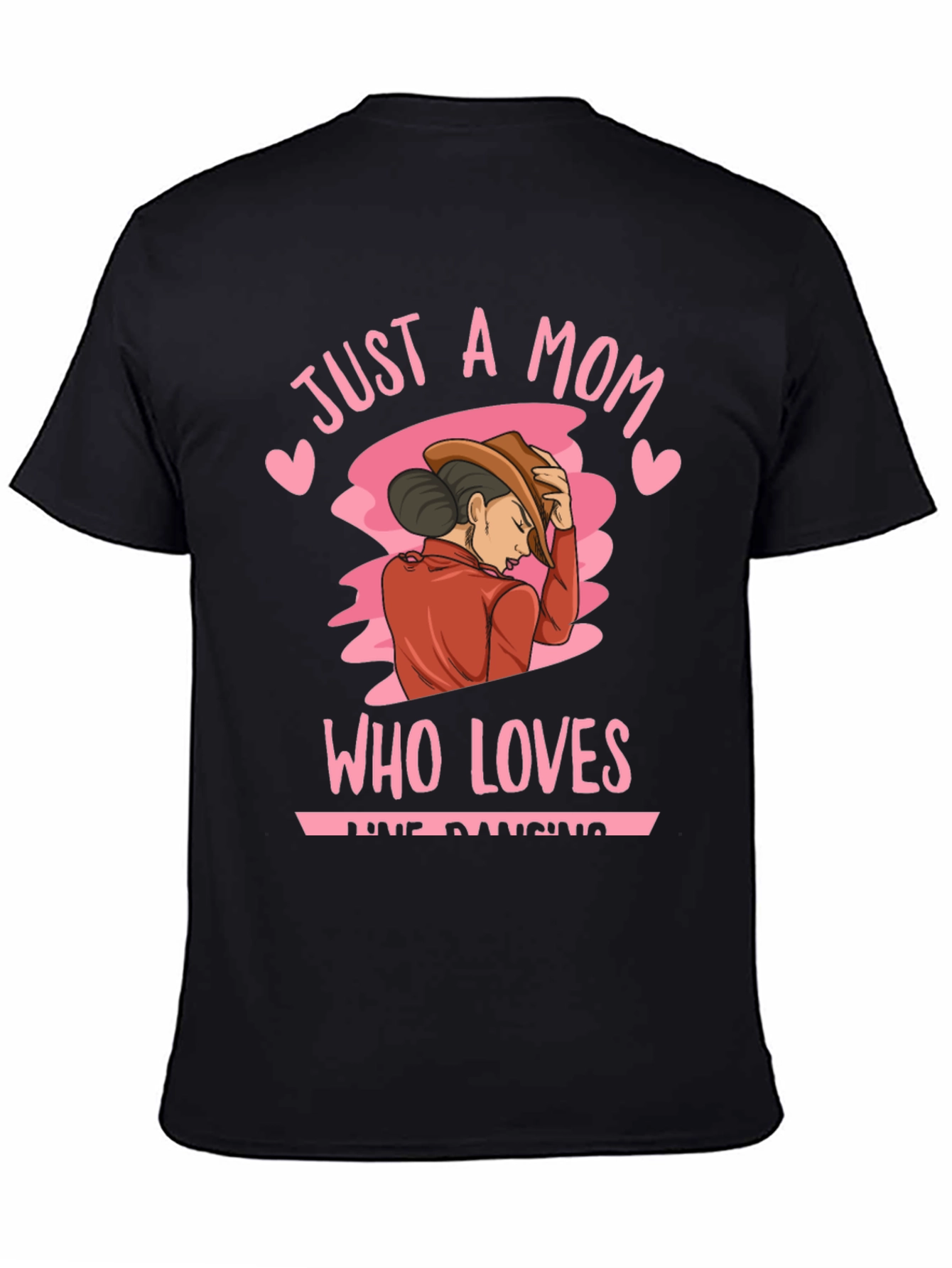 Just A Mom Who Loves Line Dancing T-Shirt