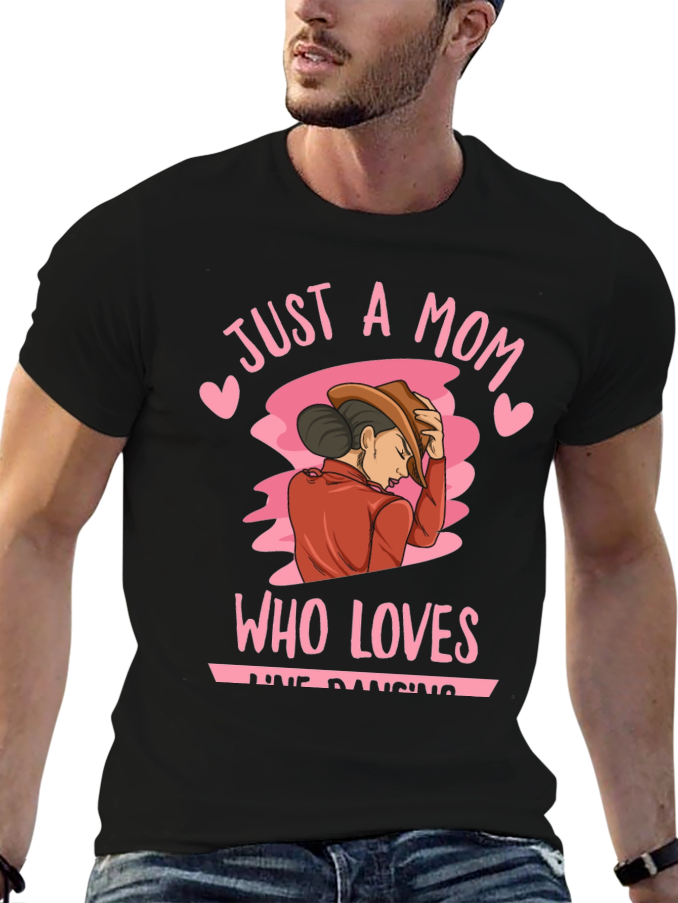 Just A Mom Who Loves Line Dancing T-Shirt