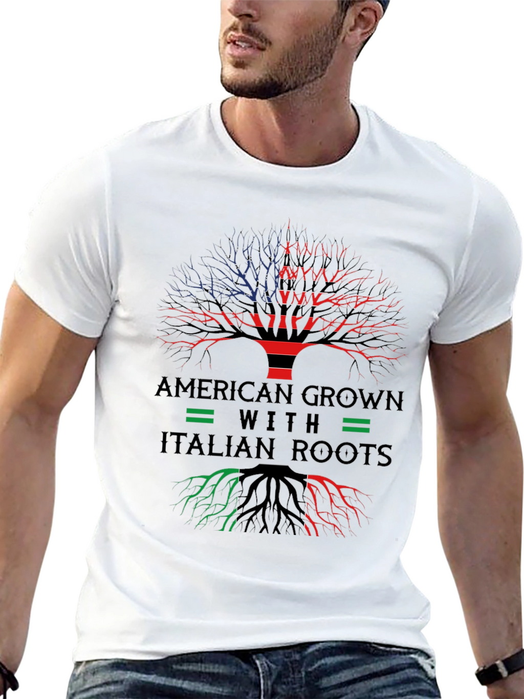 American Grown Italian Roots T-Shirt