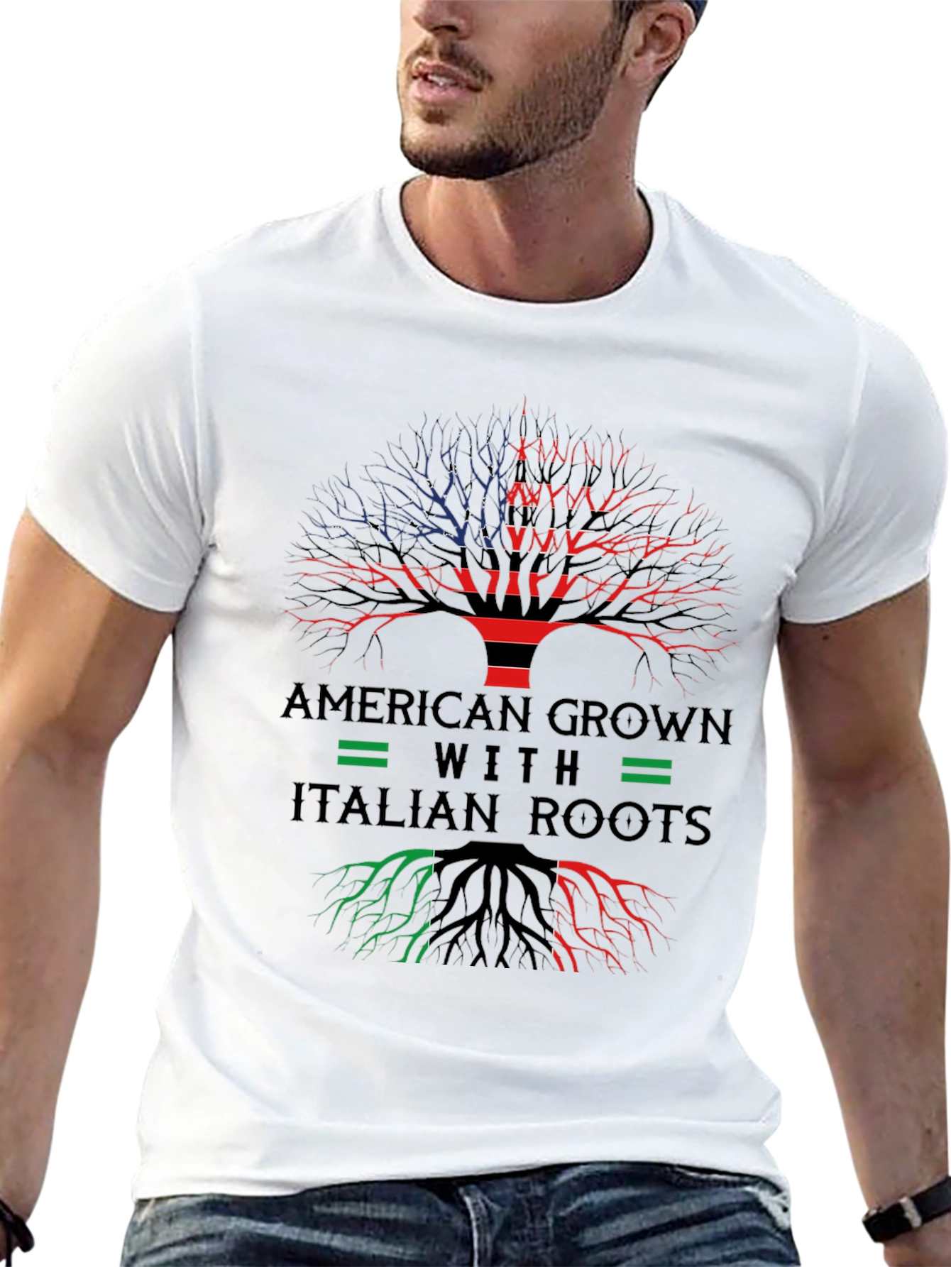American Grown Italian Roots T-Shirt