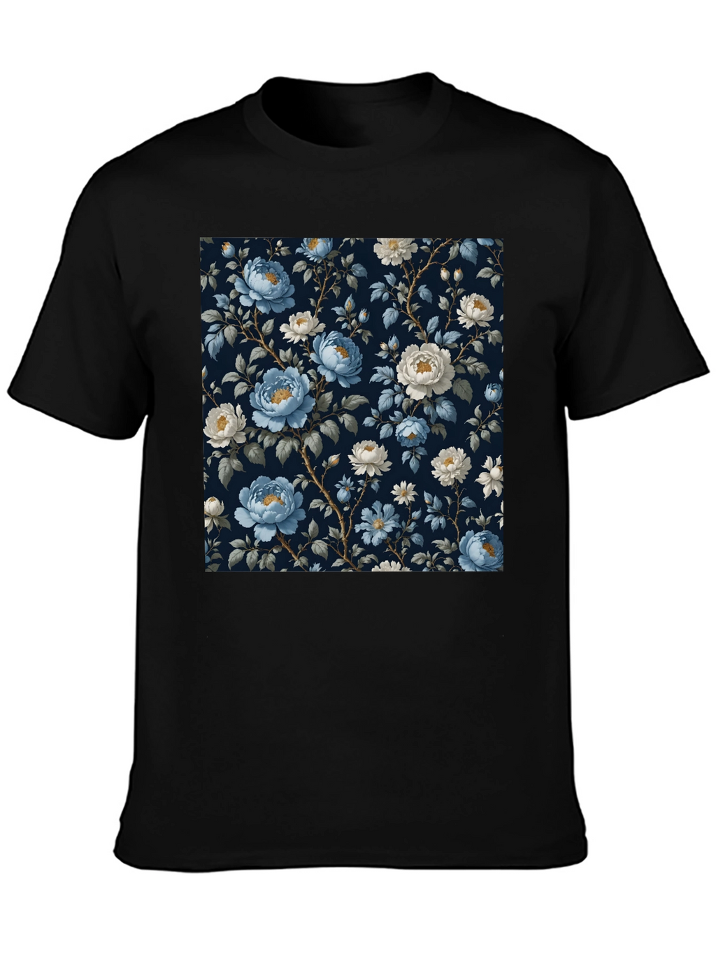 Floral Print T-Shirt - Stylish Everyday Wear