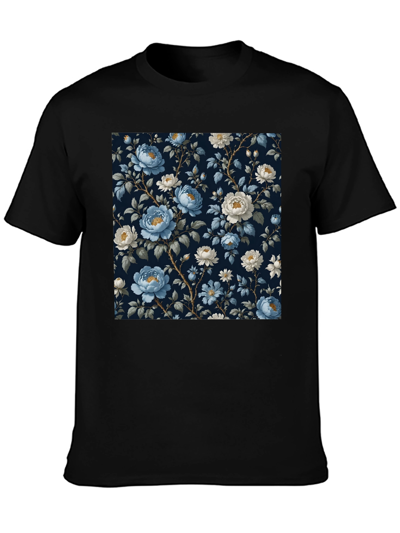 Floral Print T-Shirt - Stylish Everyday Wear