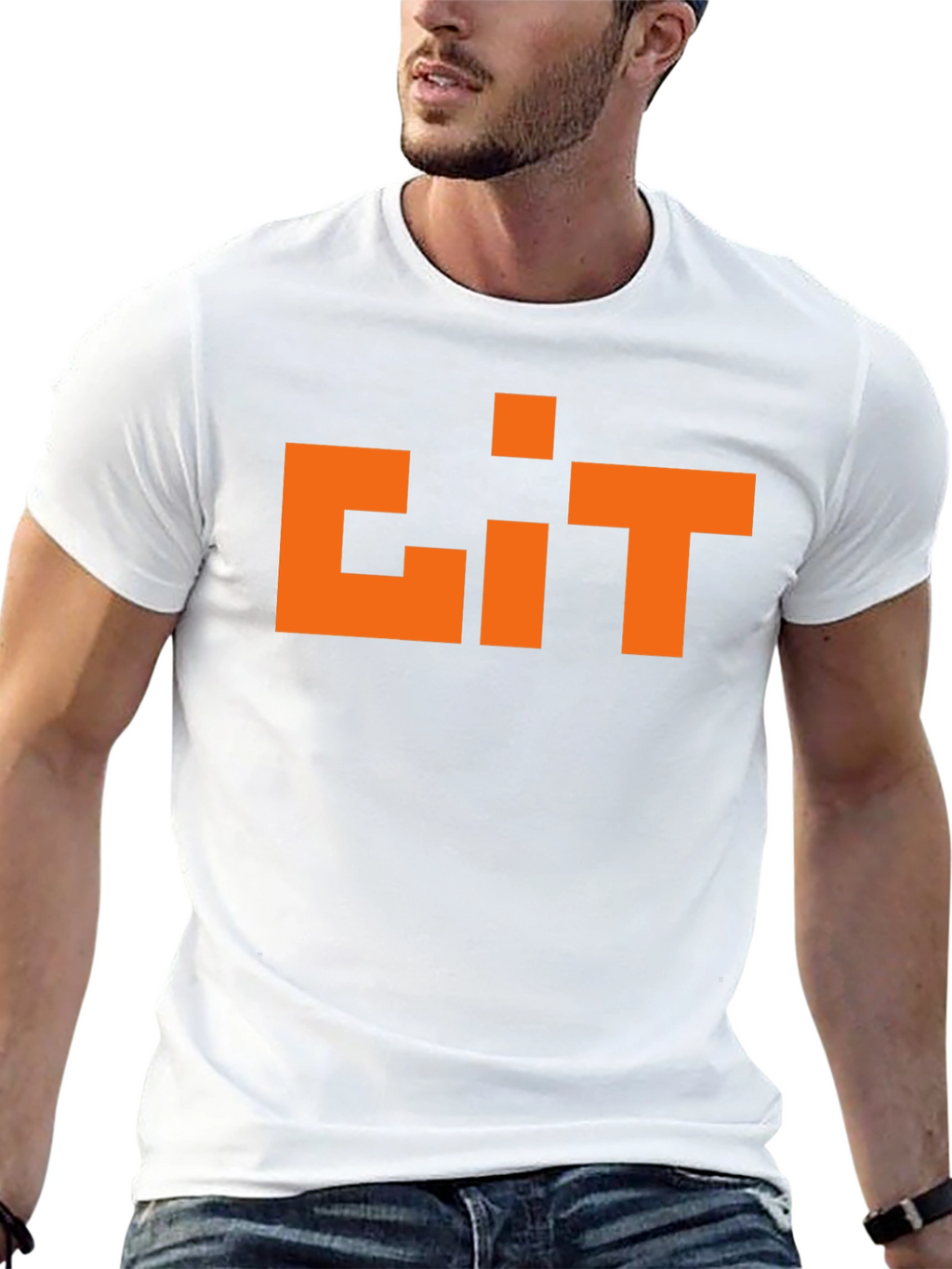 Retro LIT Graphic Tee - Cool Pixel Art T-Shirt