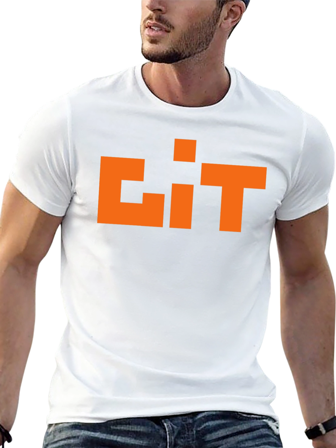 Retro LIT Graphic Tee - Cool Pixel Art T-Shirt