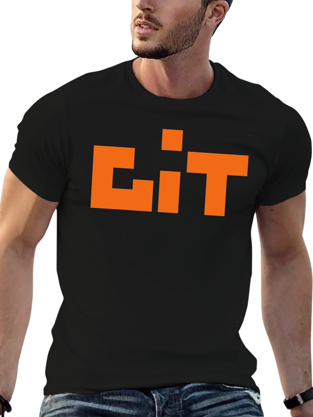 Retro LIT Graphic Tee - Cool Pixel Art T-Shirt