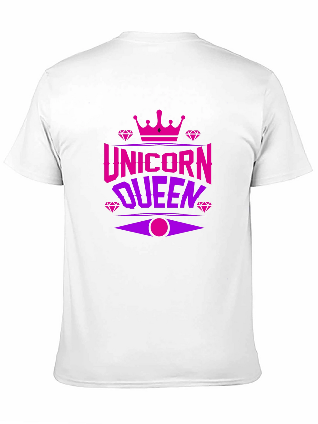 Unicorn Queen Black T-Shirt