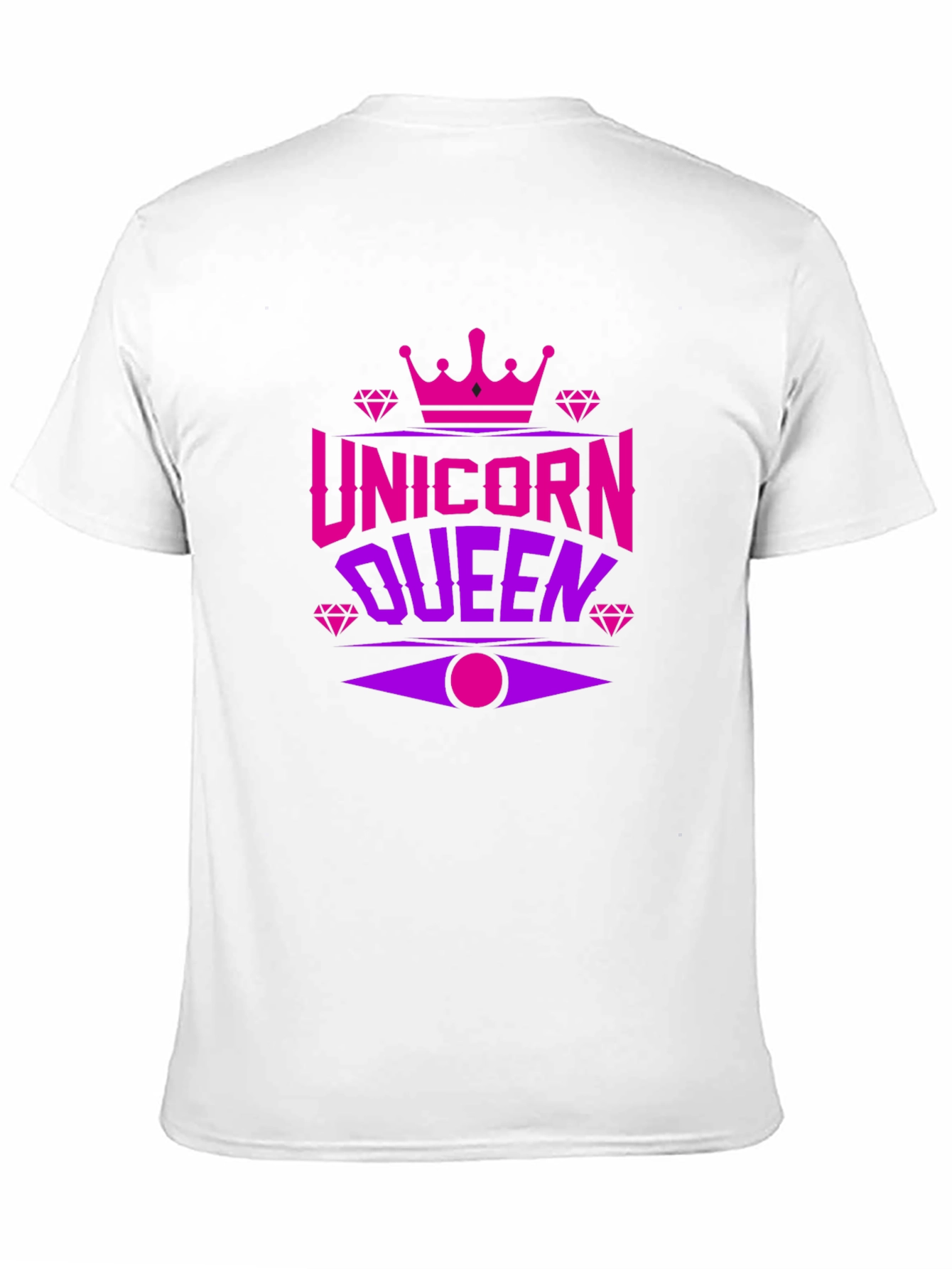Unicorn Queen Black T-Shirt