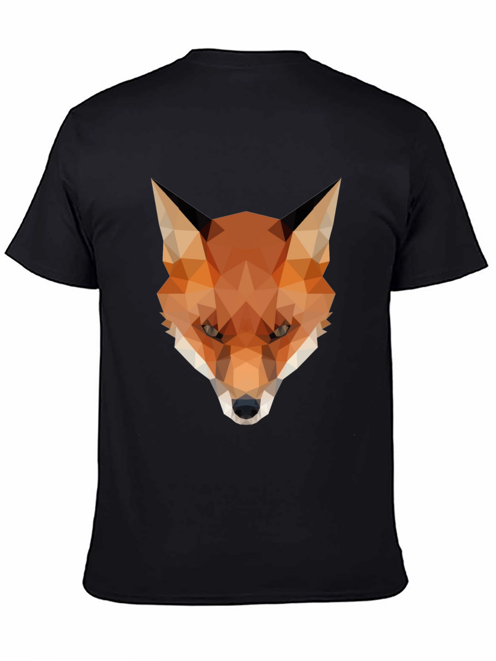 Geometric Fox T-Shirt - Modern Graphic Tee