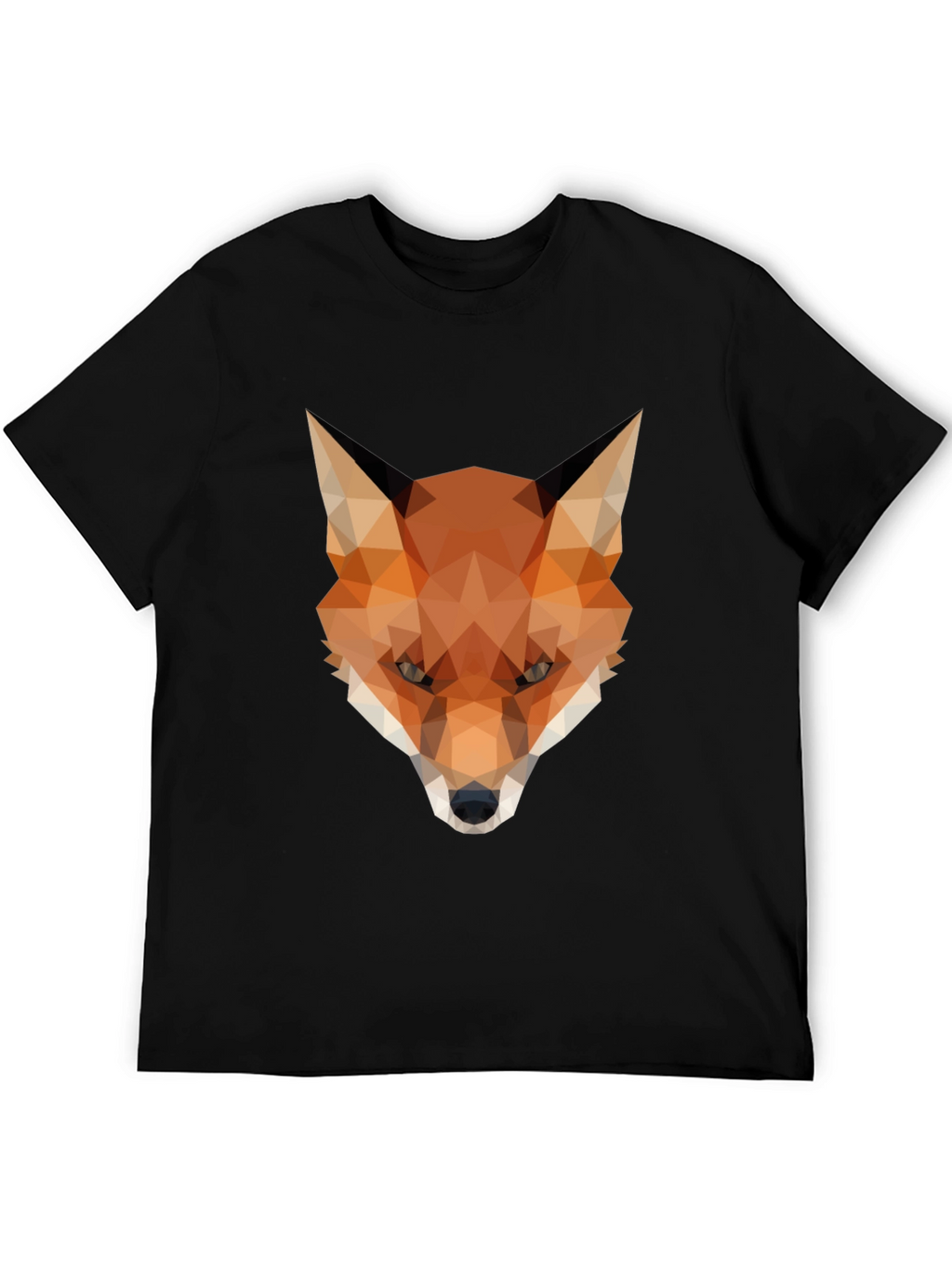 Geometric Fox T-Shirt - Modern Graphic Tee