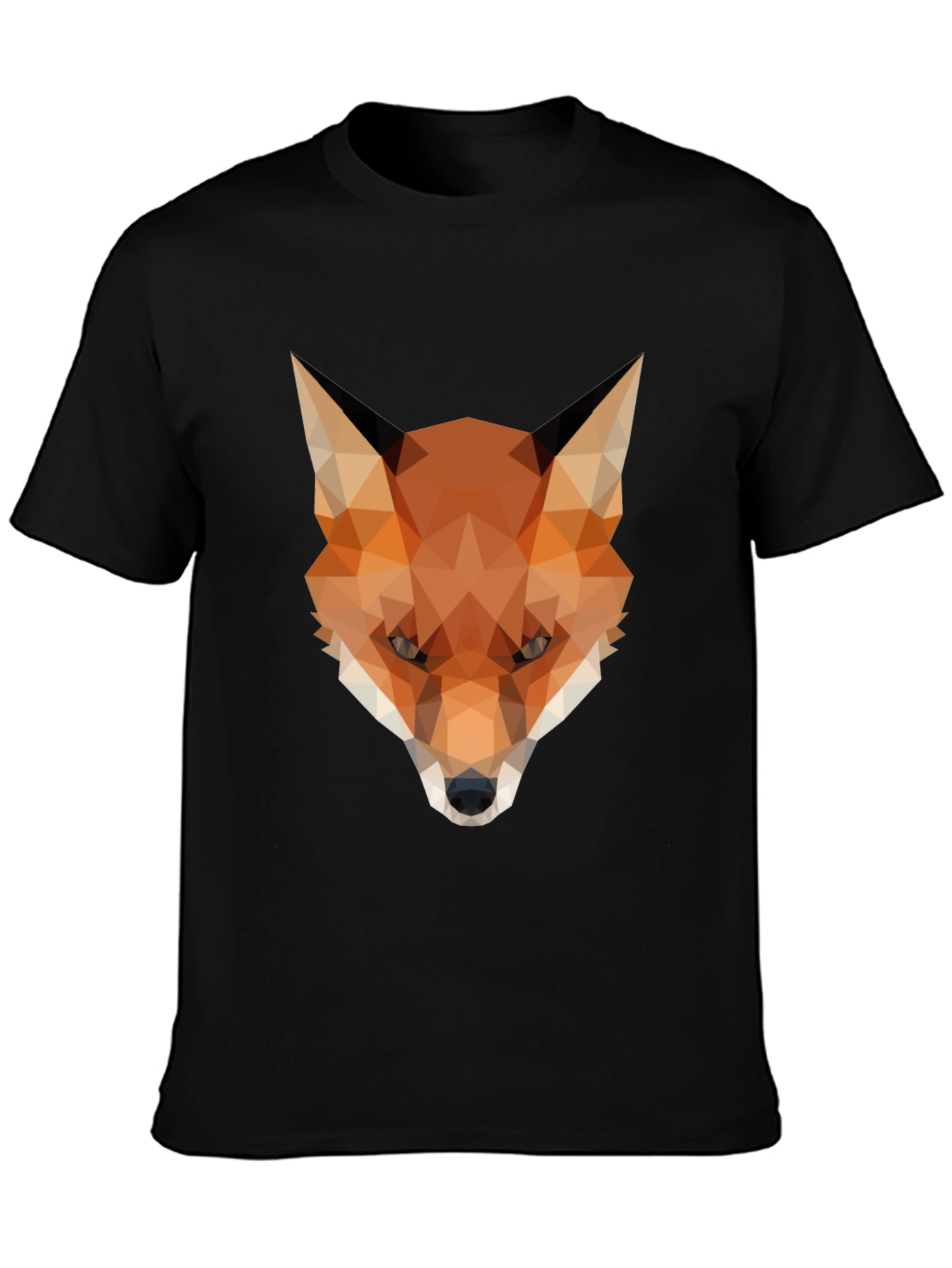 Geometric Fox T-Shirt - Modern Graphic Tee