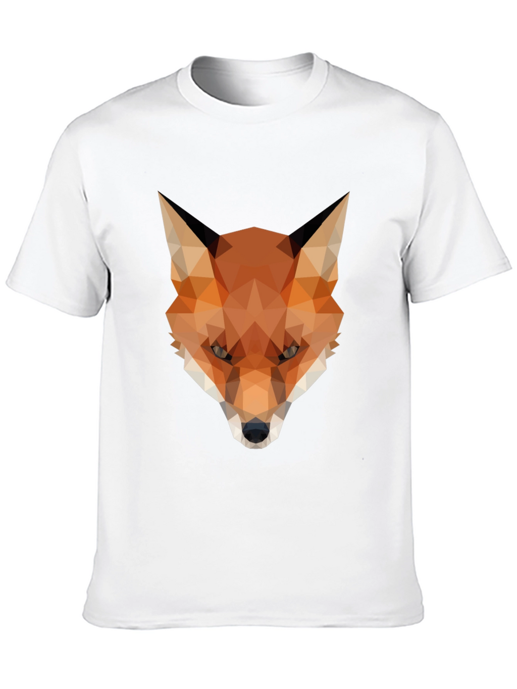 Geometric Fox T-Shirt - Modern Graphic Tee