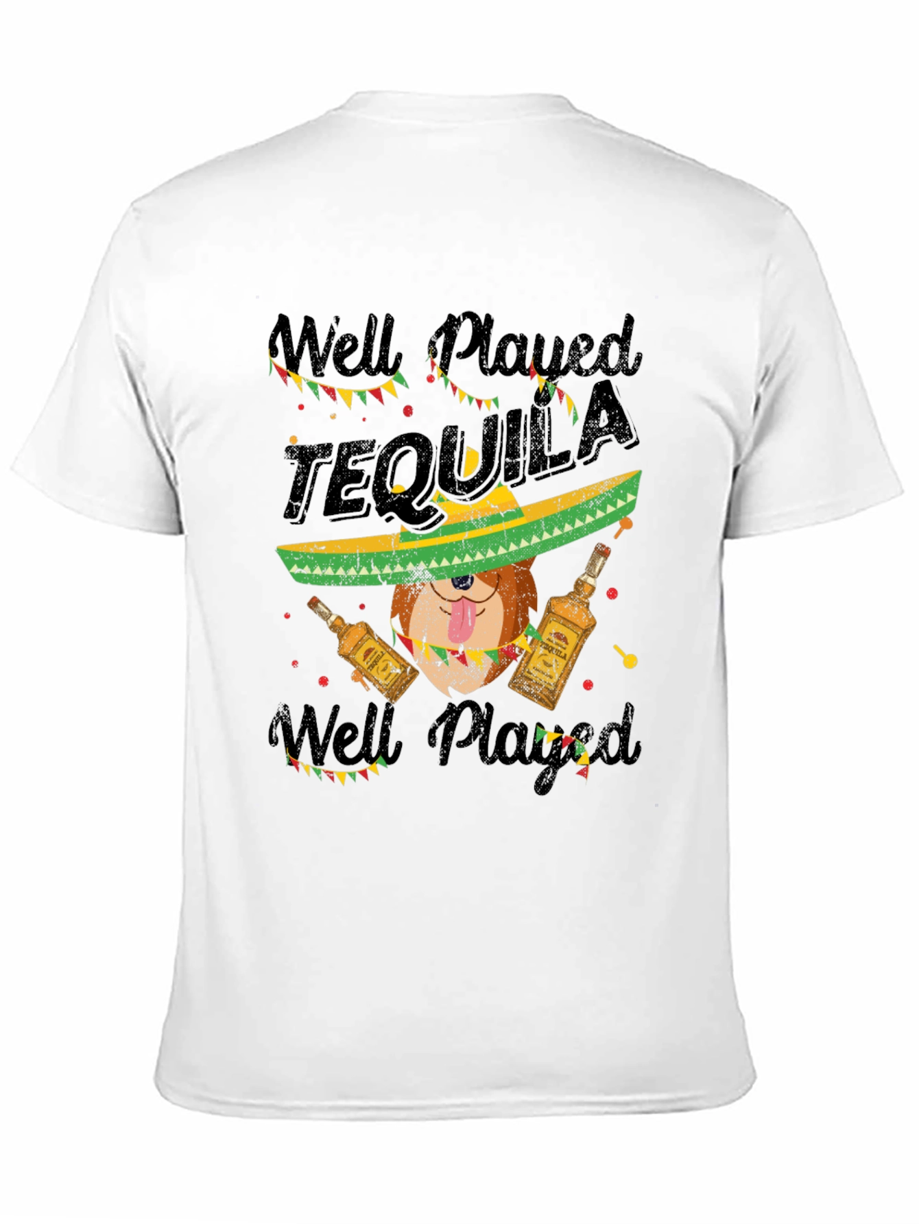 Well Played Tequila Novelty Graphic T-Shirt