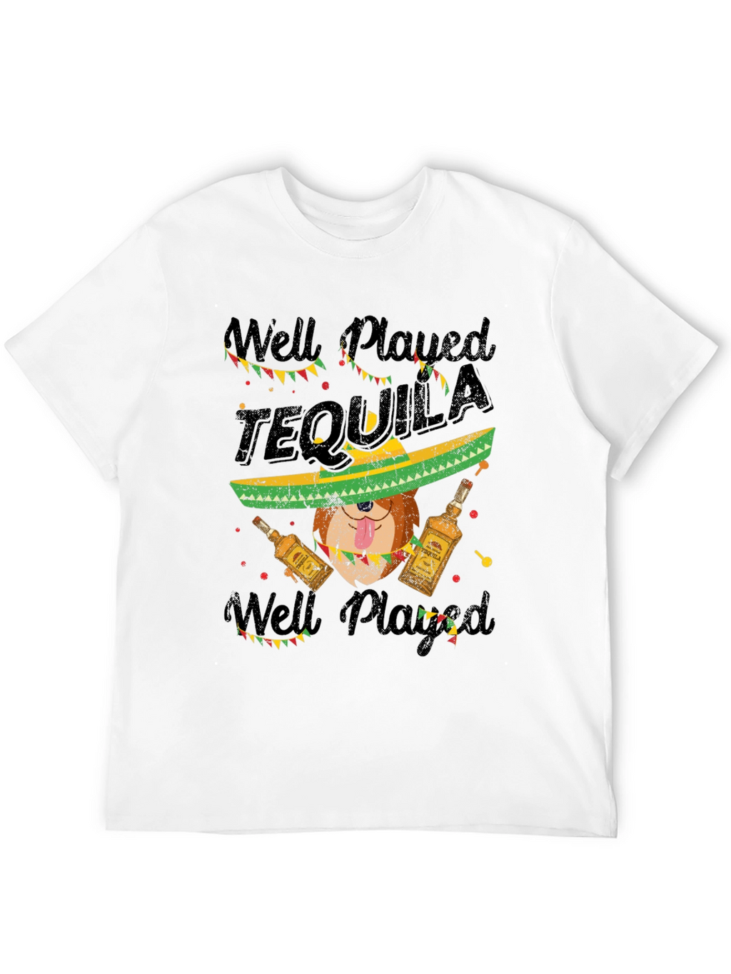 Well Played Tequila Novelty Graphic T-Shirt