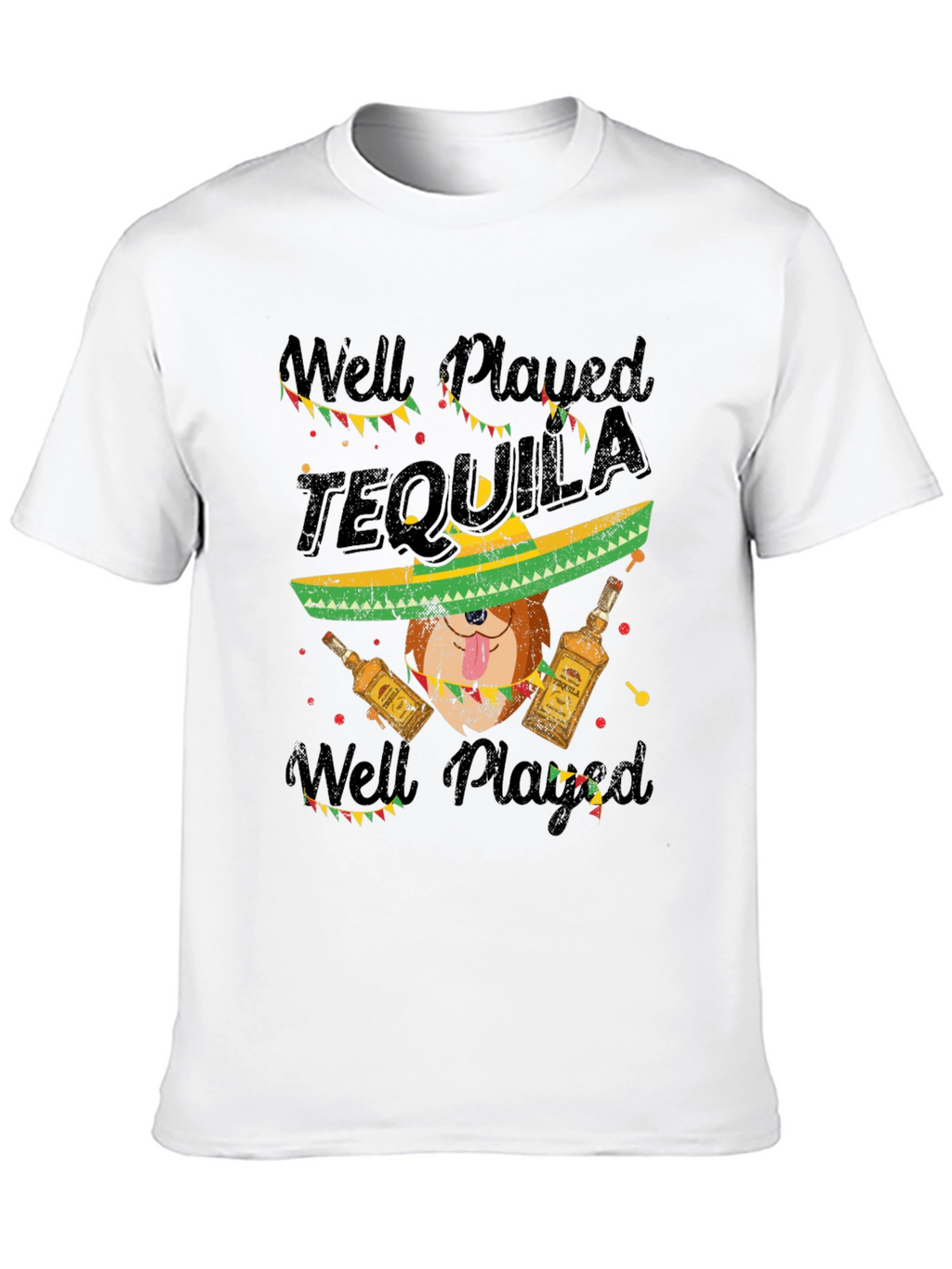 Well Played Tequila Novelty Graphic T-Shirt