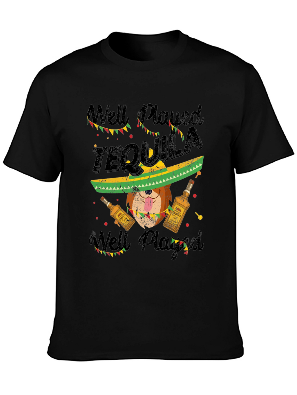 Well Played Tequila Novelty Graphic T-Shirt