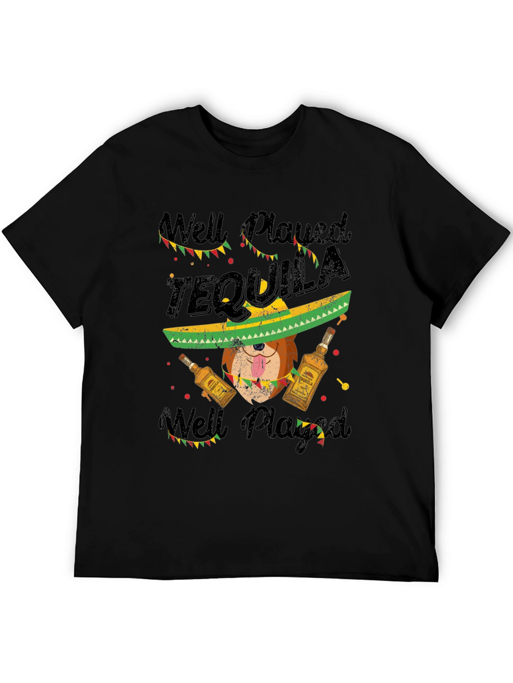 Well Played Tequila Novelty Graphic T-Shirt