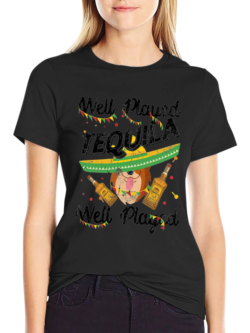 Well Played Tequila Novelty Graphic T-Shirt