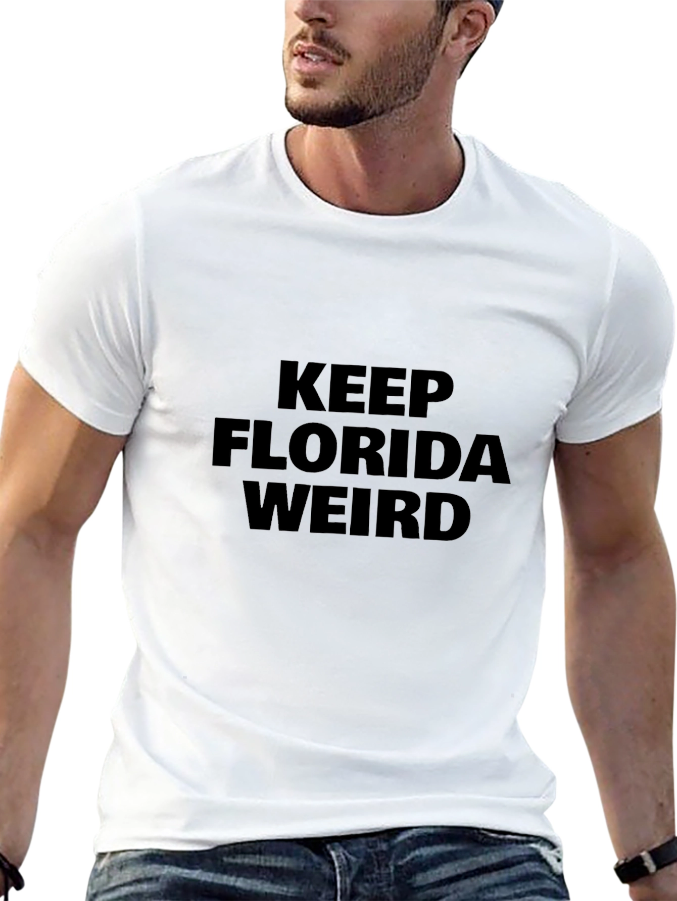 Keep Florida Weird Black Graphic Tee