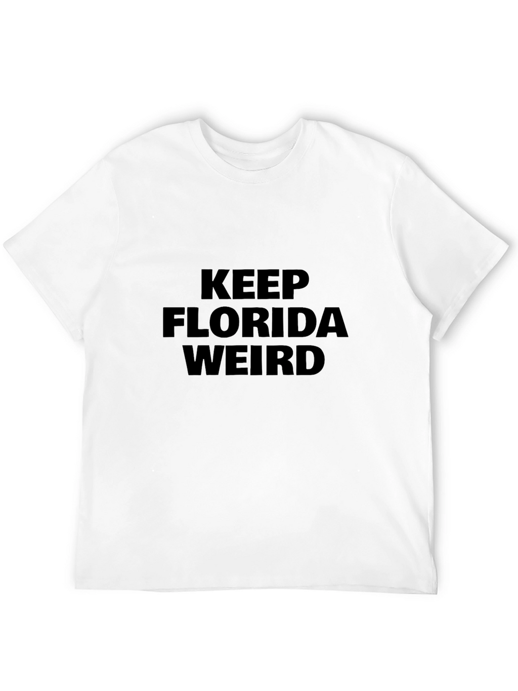 Keep Florida Weird Black Graphic Tee