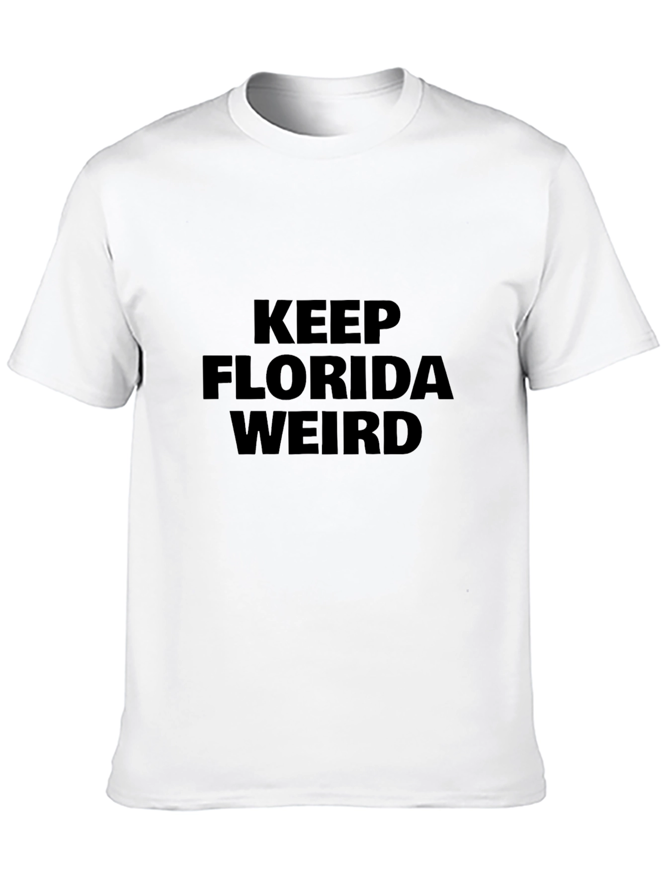 Keep Florida Weird Black Graphic Tee