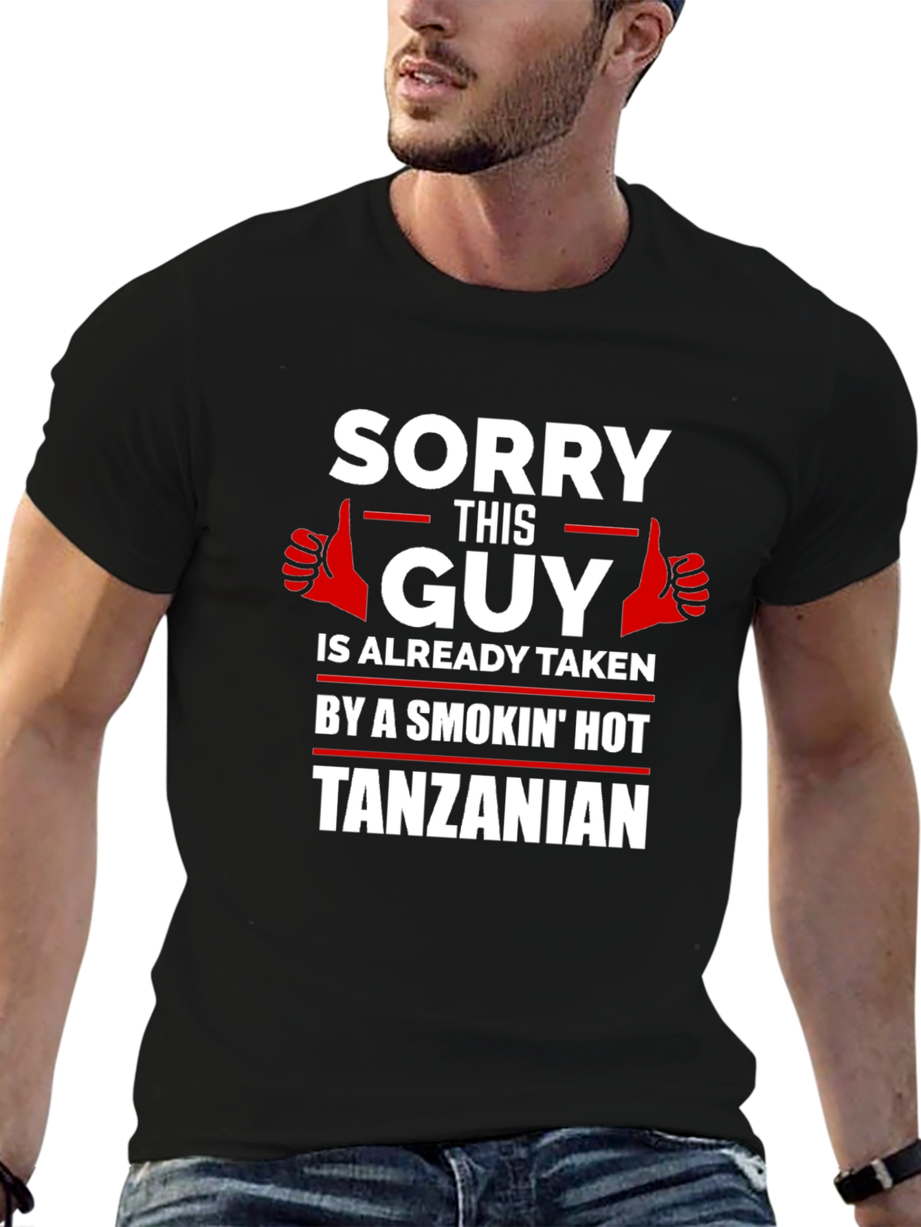 Taken by a Hot Tanzanian T-Shirt