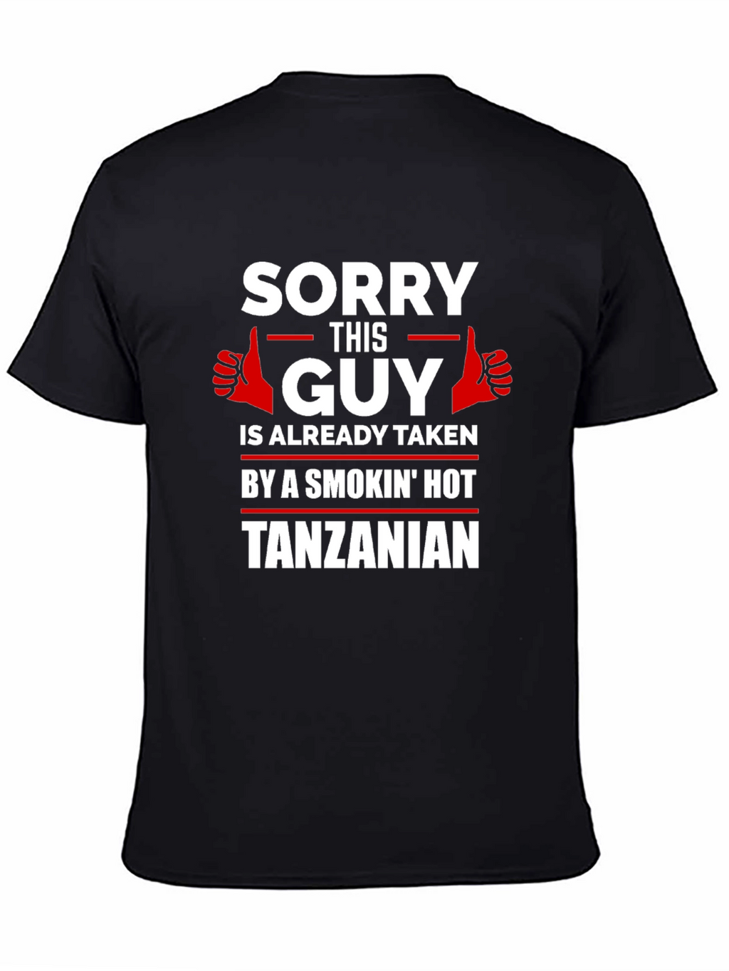 Taken by a Hot Tanzanian T-Shirt