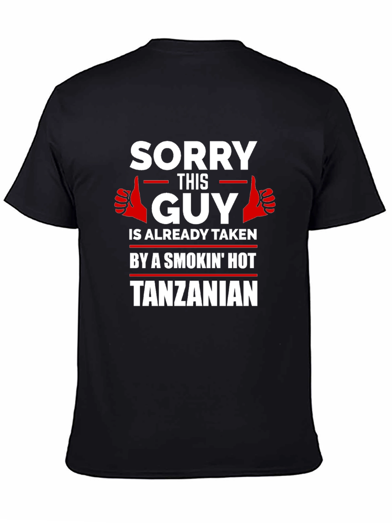 Taken by a Hot Tanzanian T-Shirt